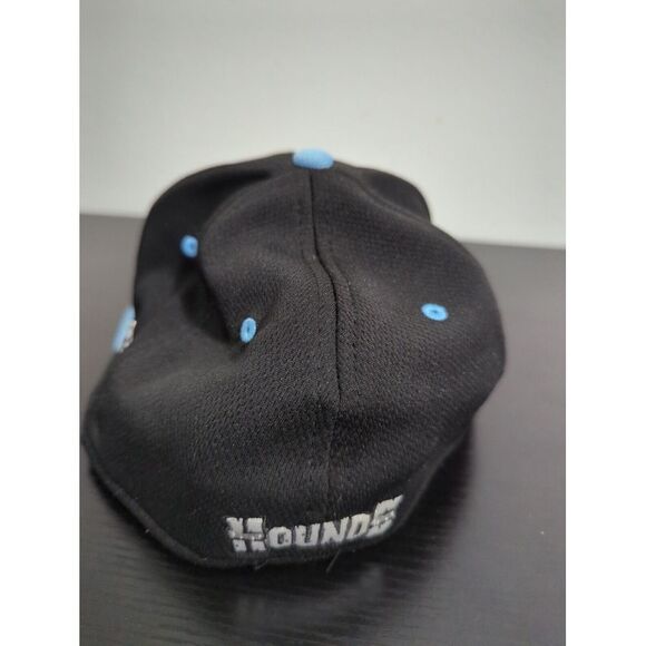 Vintage Houndz Fitted Mens M The Game Pro Hat Embroidered Dog Light Blue Cap - Picture 3 of 7
